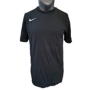 Nike mens Crew Neck black dri fit short sleeve t shirt Large